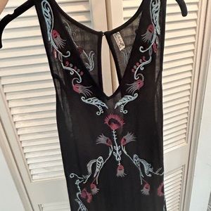 Free People embroidered dress